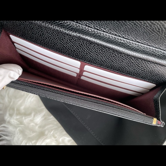 ❌SOLD❌CHANEL Caviar Quilted Wallet On Chain WOC Black - Picture 11 of 13